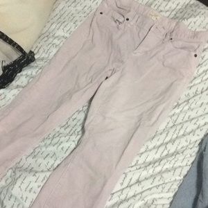 Dusty Pink Corduroys